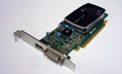 NVIDIA Quadro 600 1GB PCI Express DVI-I DL & DisplayPort by PNY